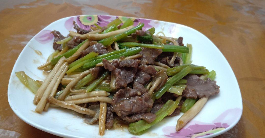 芹菜炒牛肉-牛肉党