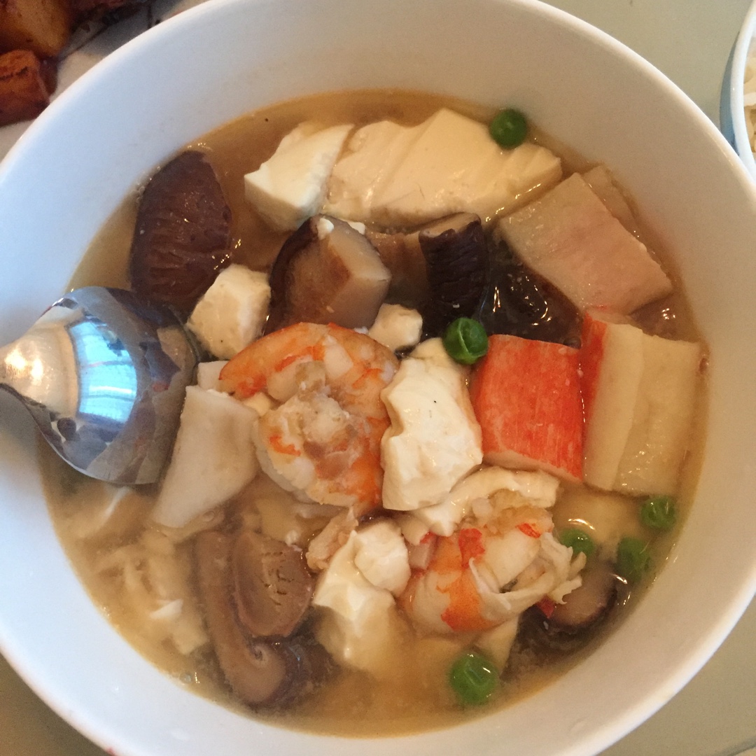 海鲜豆腐煲