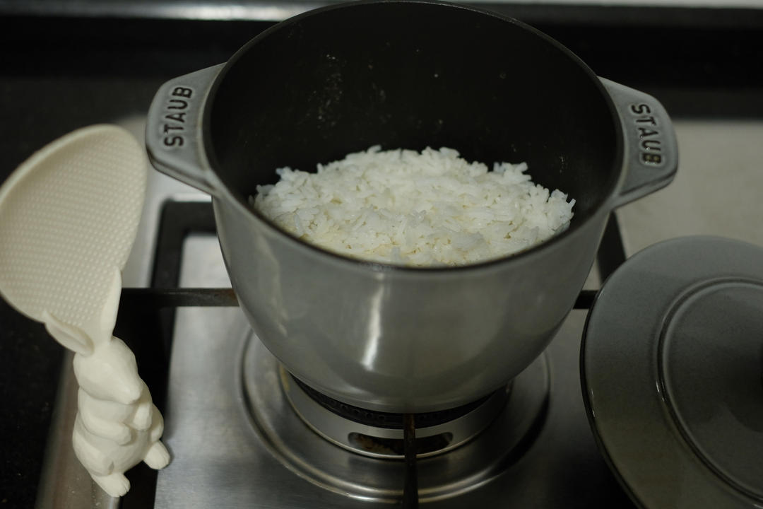 铸铁锅米饭之杂粮饭