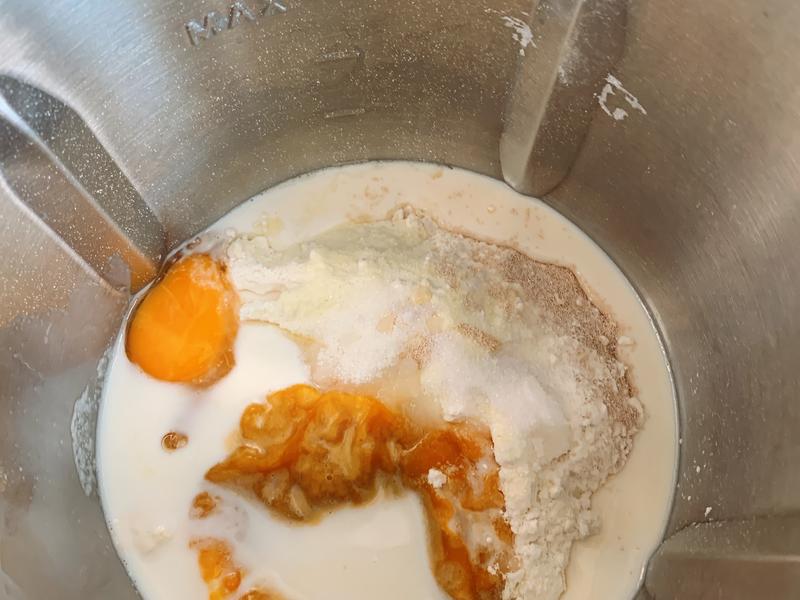 纯奶手撕吐司的做法 步骤1