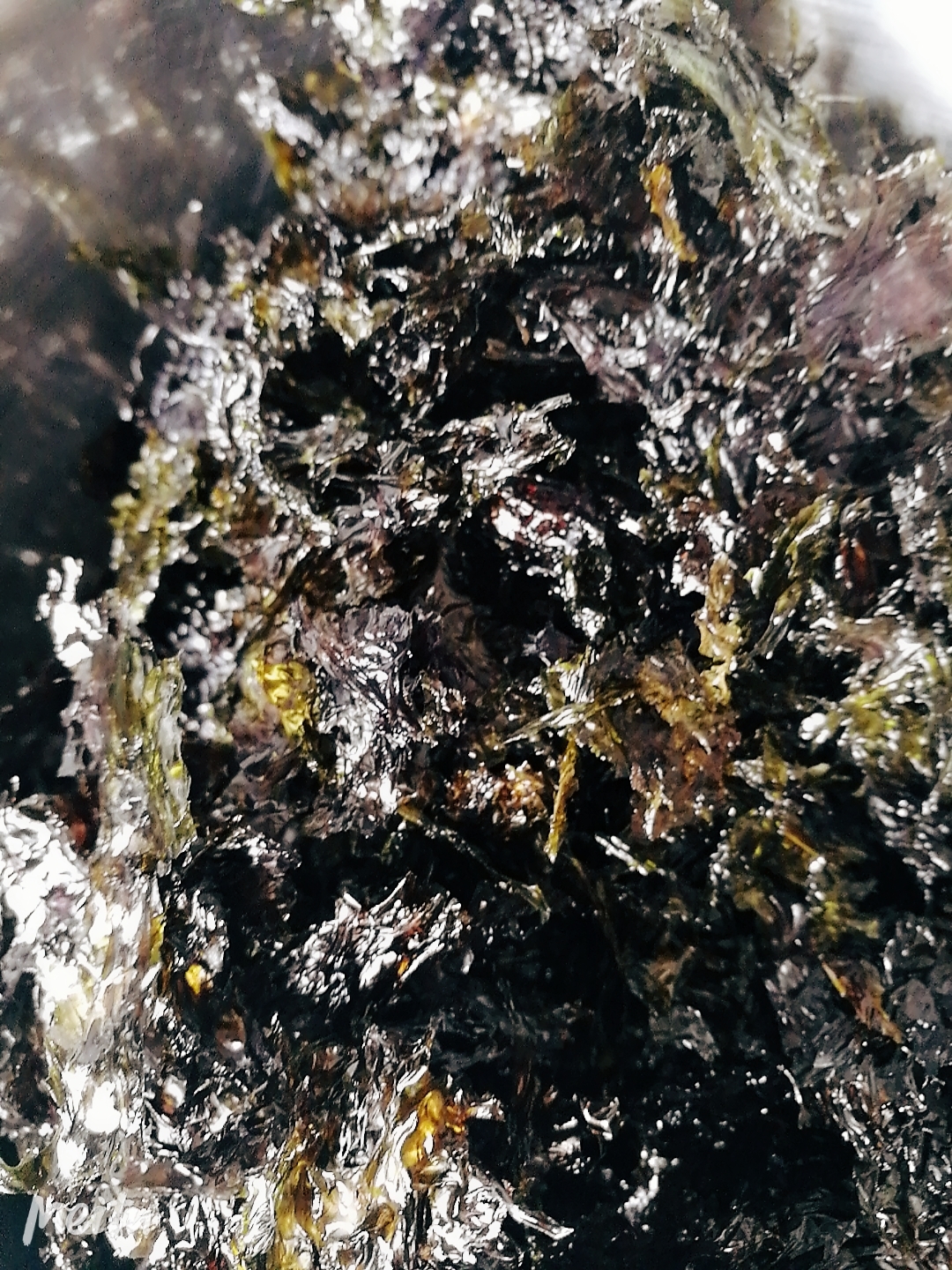 自制海苔碎拌饭 烤紫菜的做法
