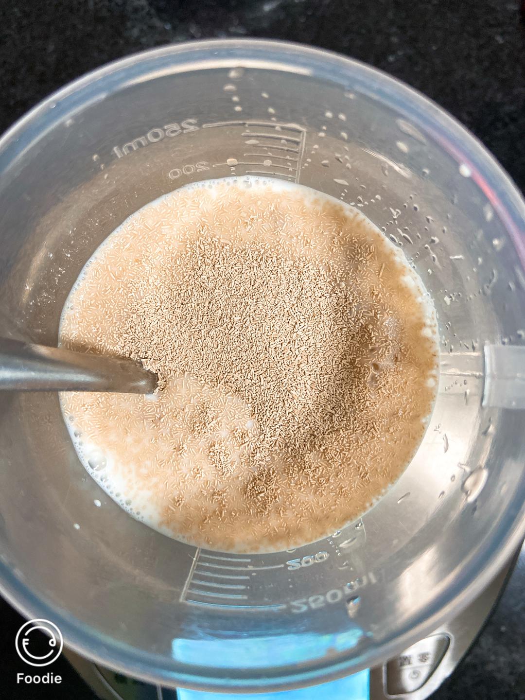 纯奶手撕吐司的做法 步骤1