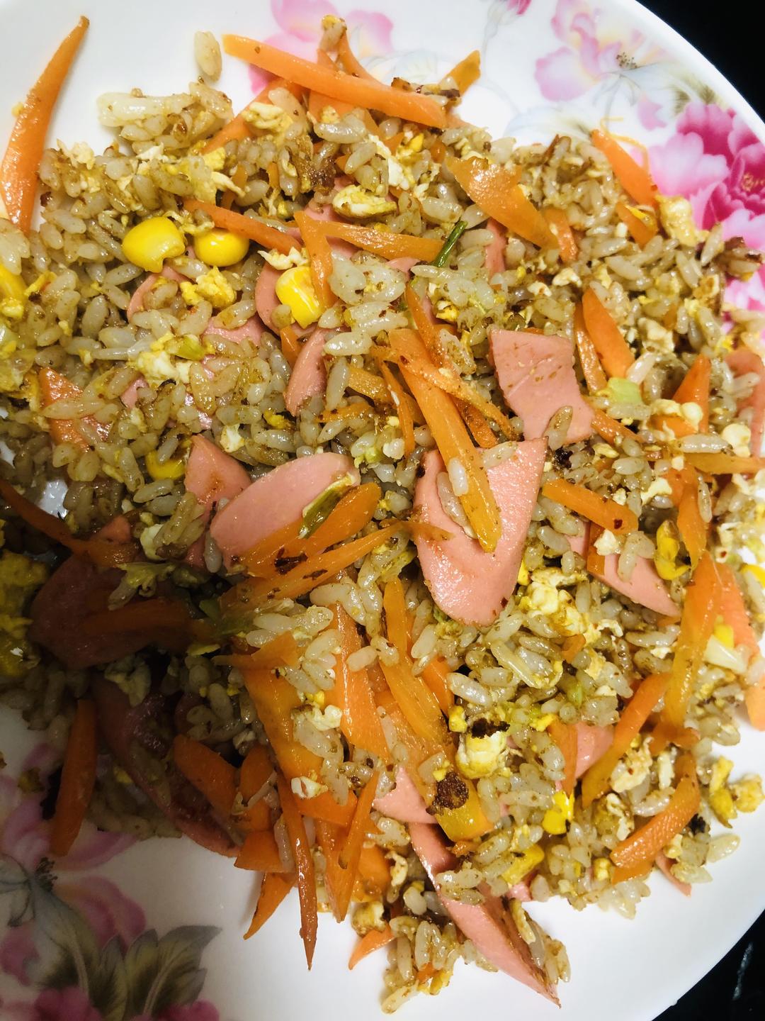 重口味炒饭的做法