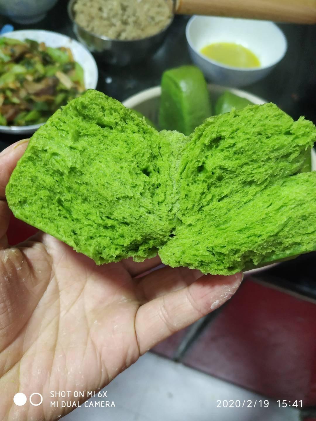菠菜馒头