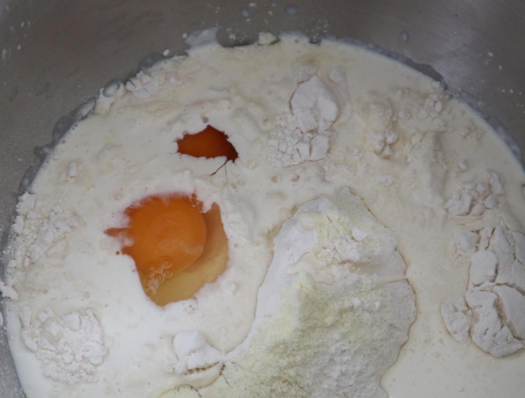 纯奶手撕吐司的做法 步骤1