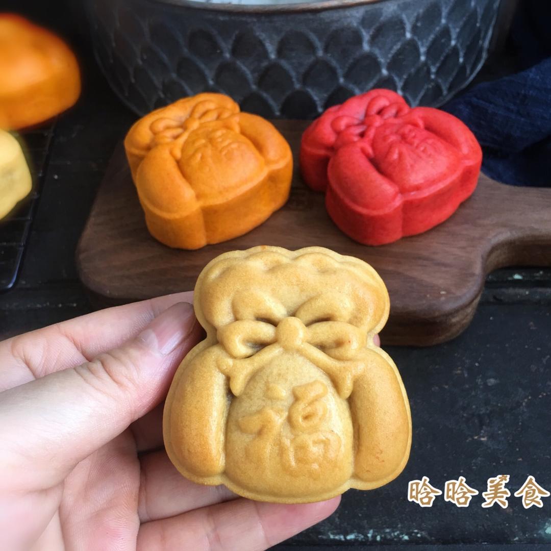 萌萌哒小兔叽广式莲蓉月饼