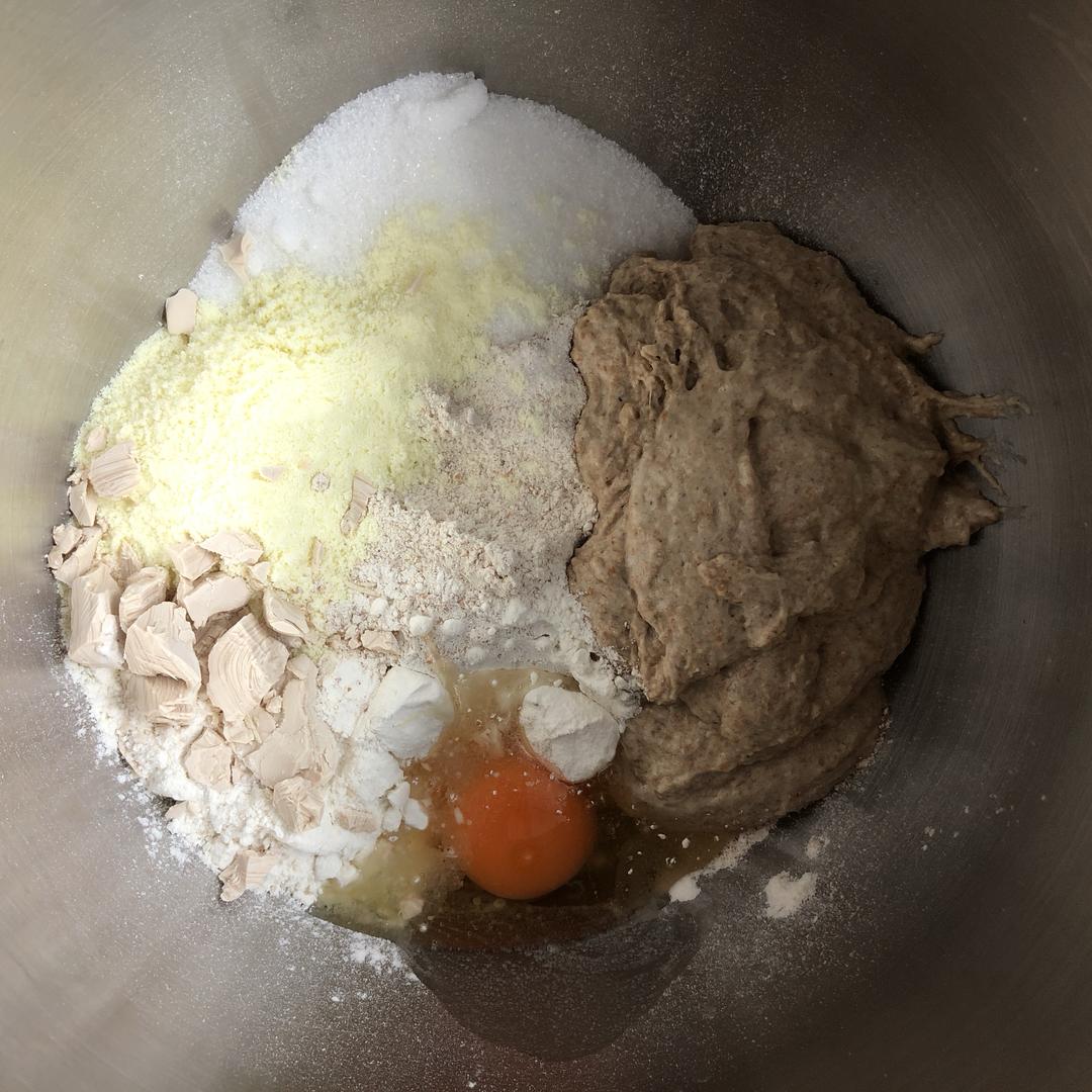 纯奶手撕吐司的做法 步骤1