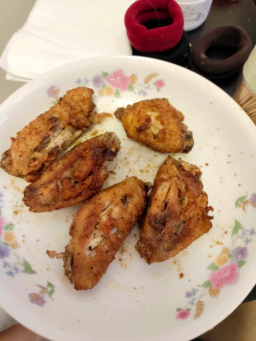 简单又香脆的香煎孜然鸡翅