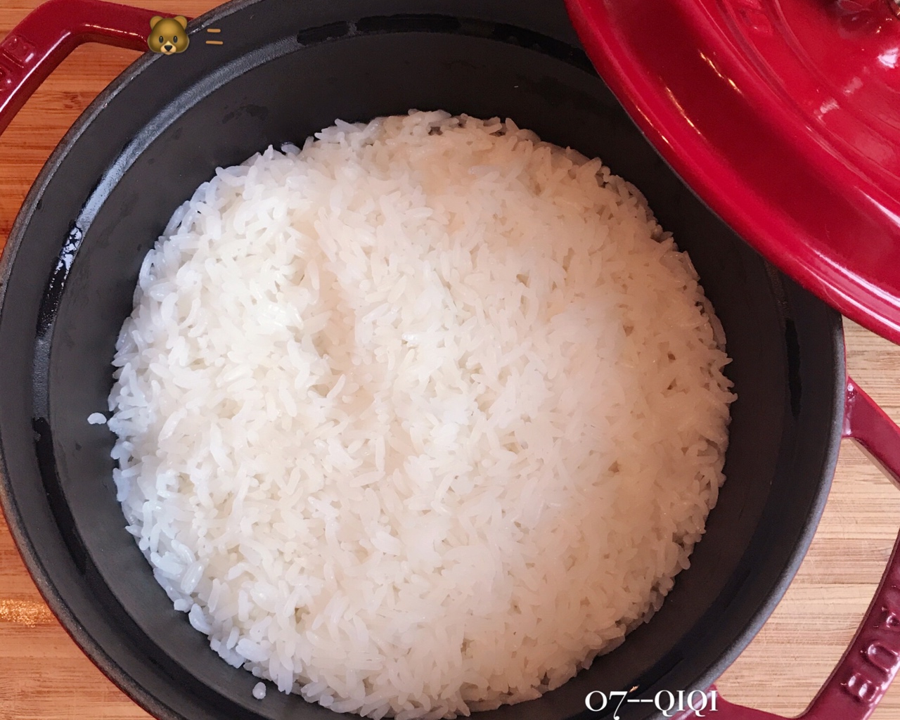 铸铁锅米饭的做法