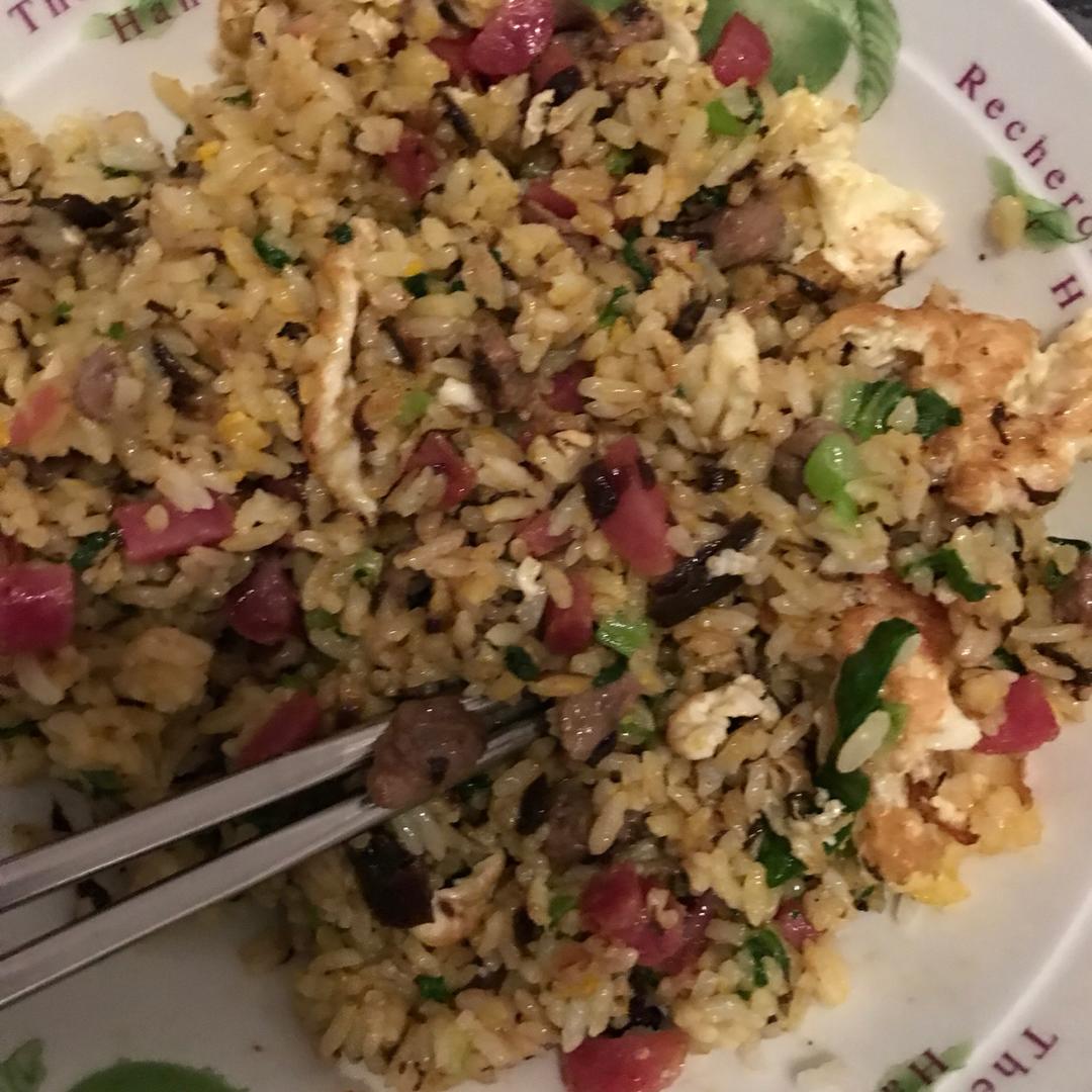 橄榄菜鸡蛋炒饭