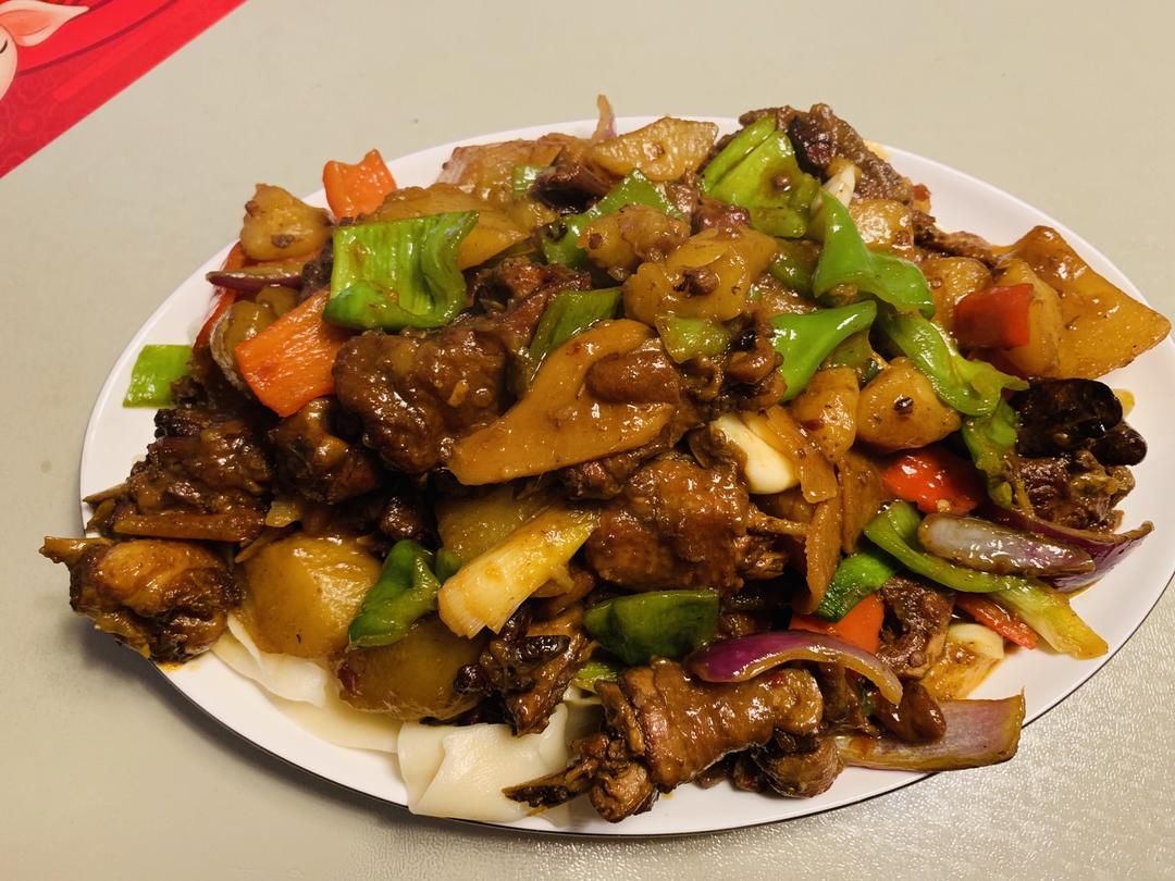 新疆大盘鸡（家常版）