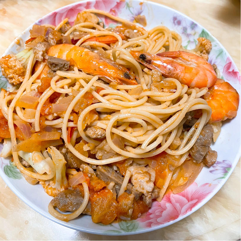 番茄肉酱意面
