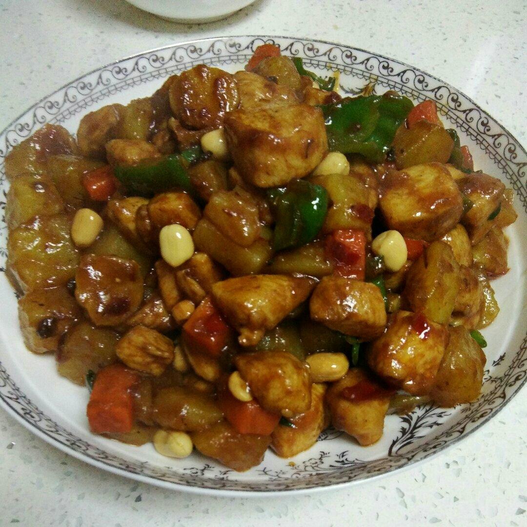 宫保鸡丁（家常做法）