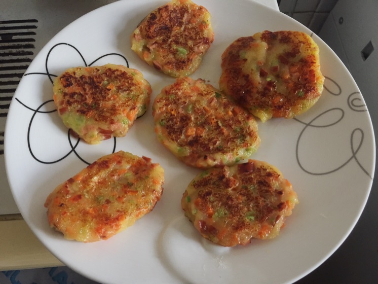 土豆火腿早餐饼