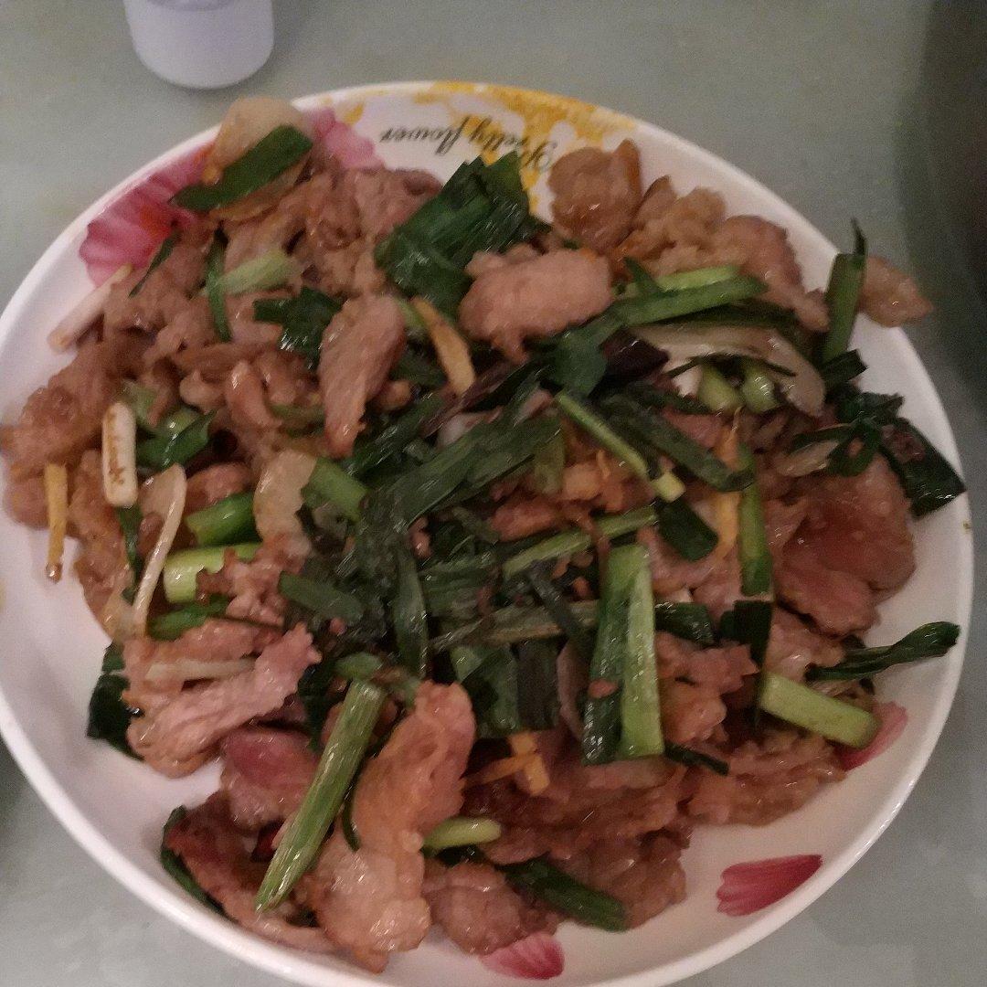 宣威小炒肉（蒜苗炒肉）