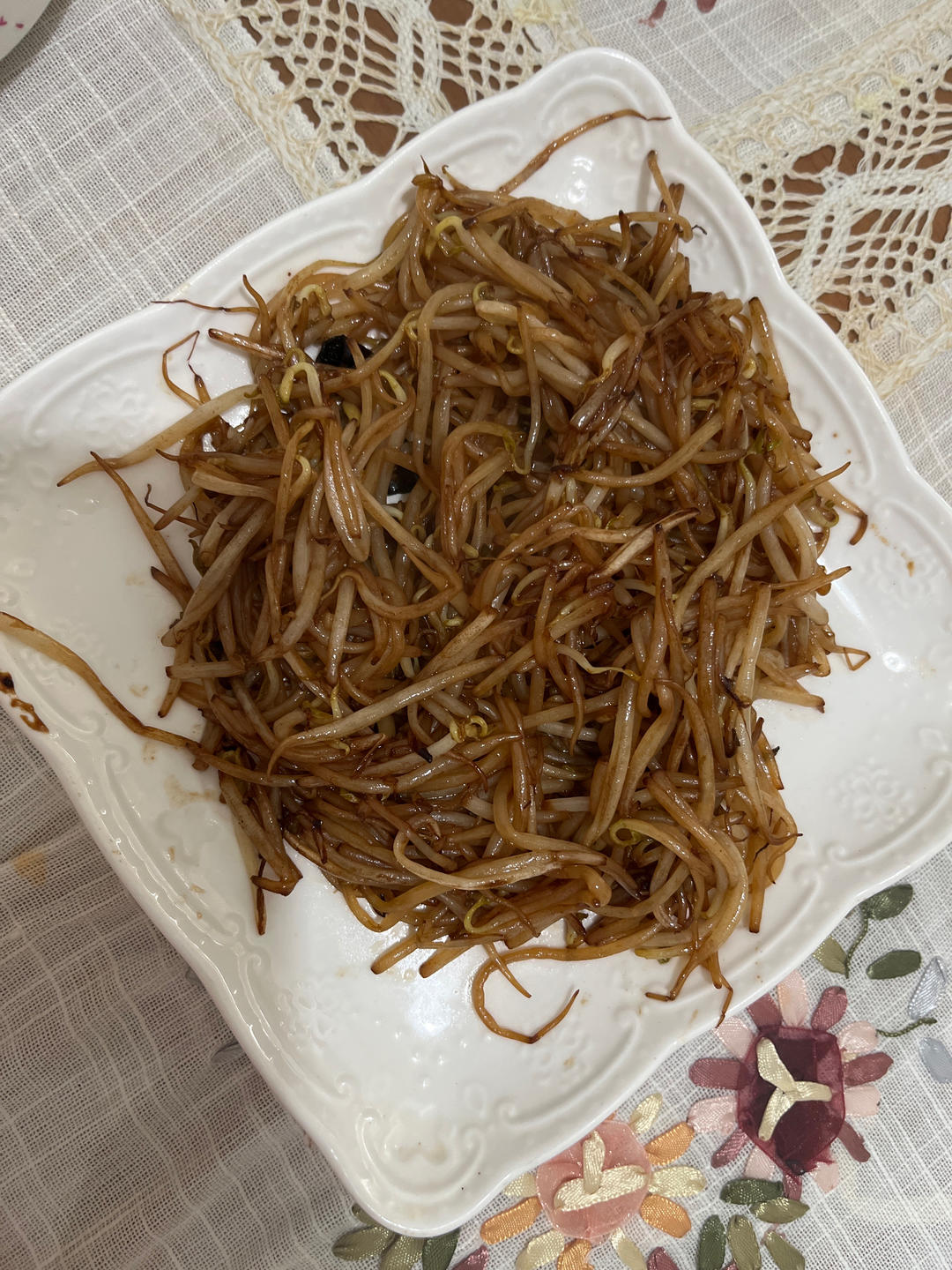 爆炒绿豆芽