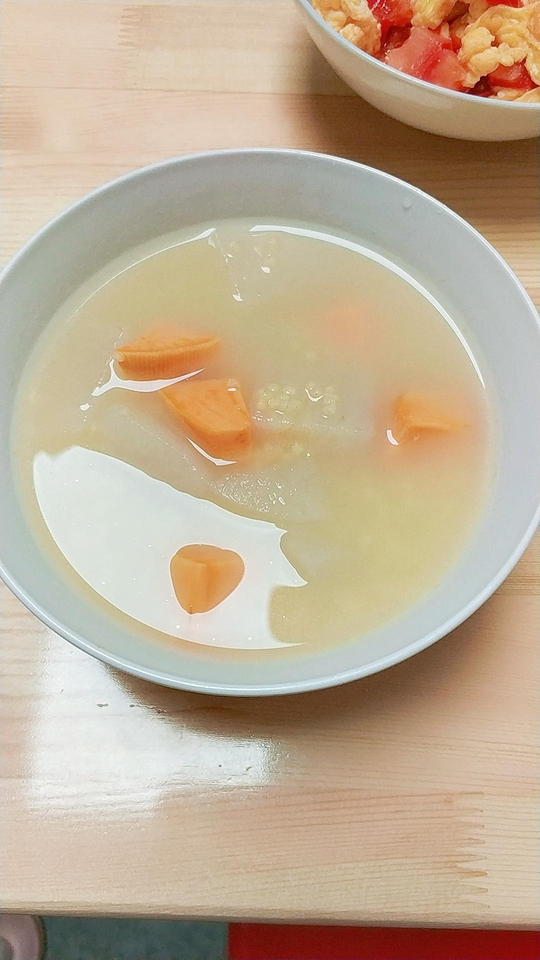 秋冬必备~~~润肺止咳健脾粥