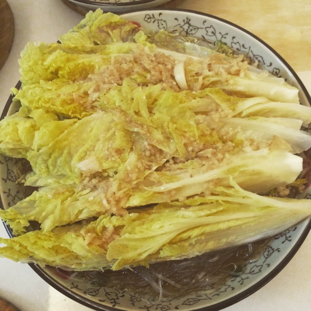 蒜蓉粉丝蒸娃娃菜