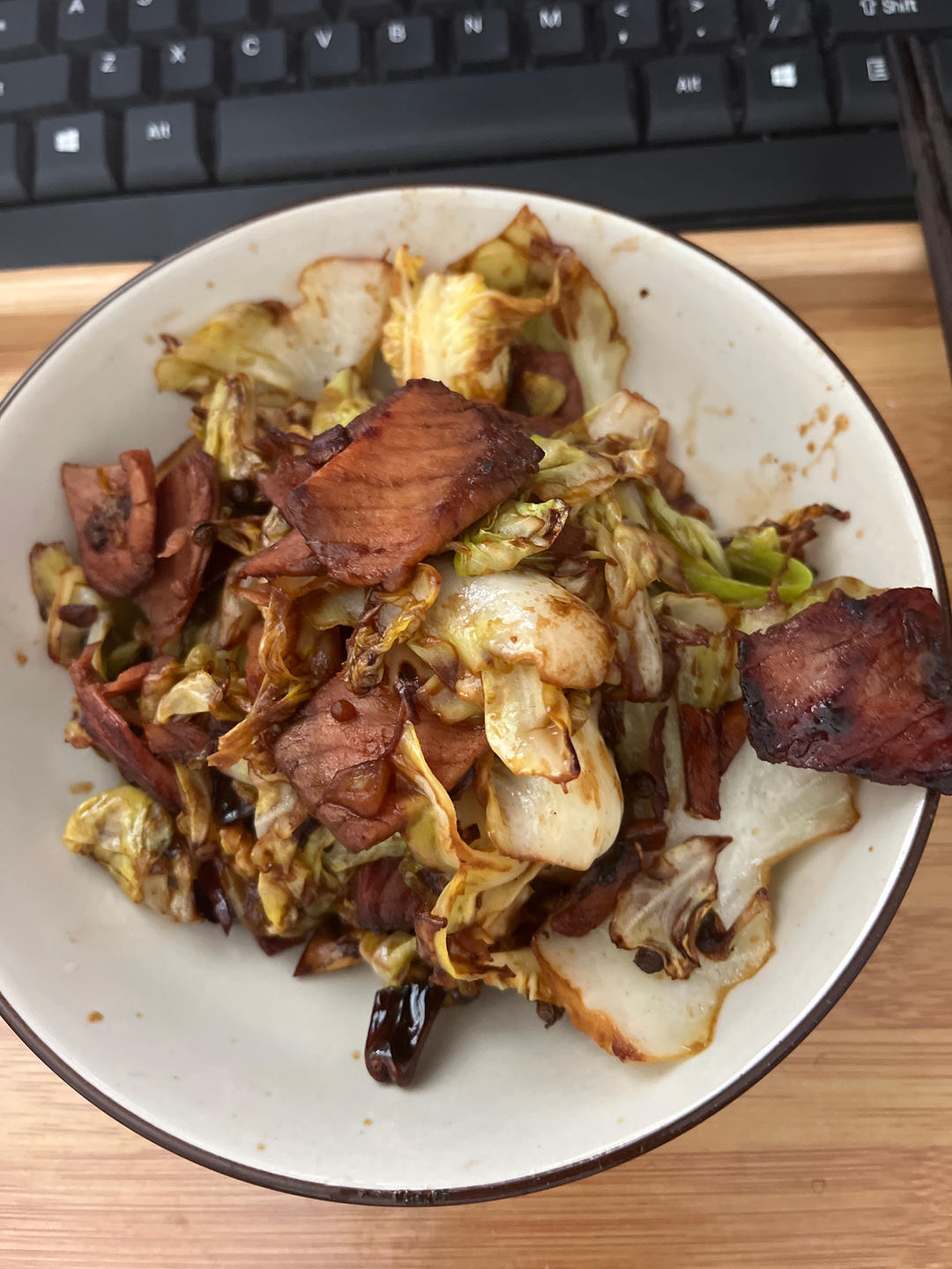 这么炒包菜，吃到空碗