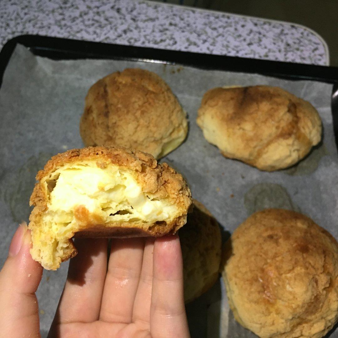 十分美味的酥皮泡芙