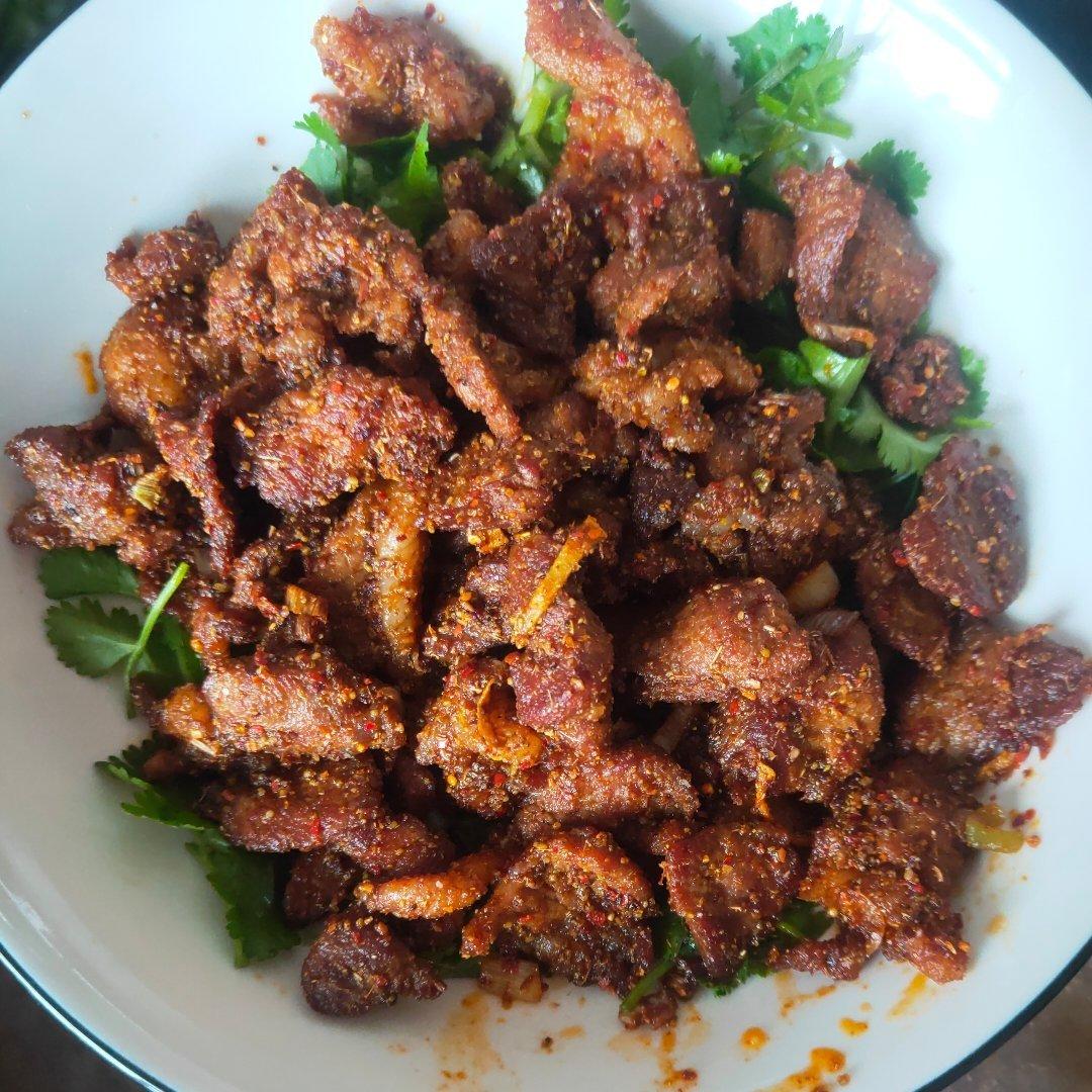吃不到膻味的比烧烤更好吃的孜然羊肉🐏