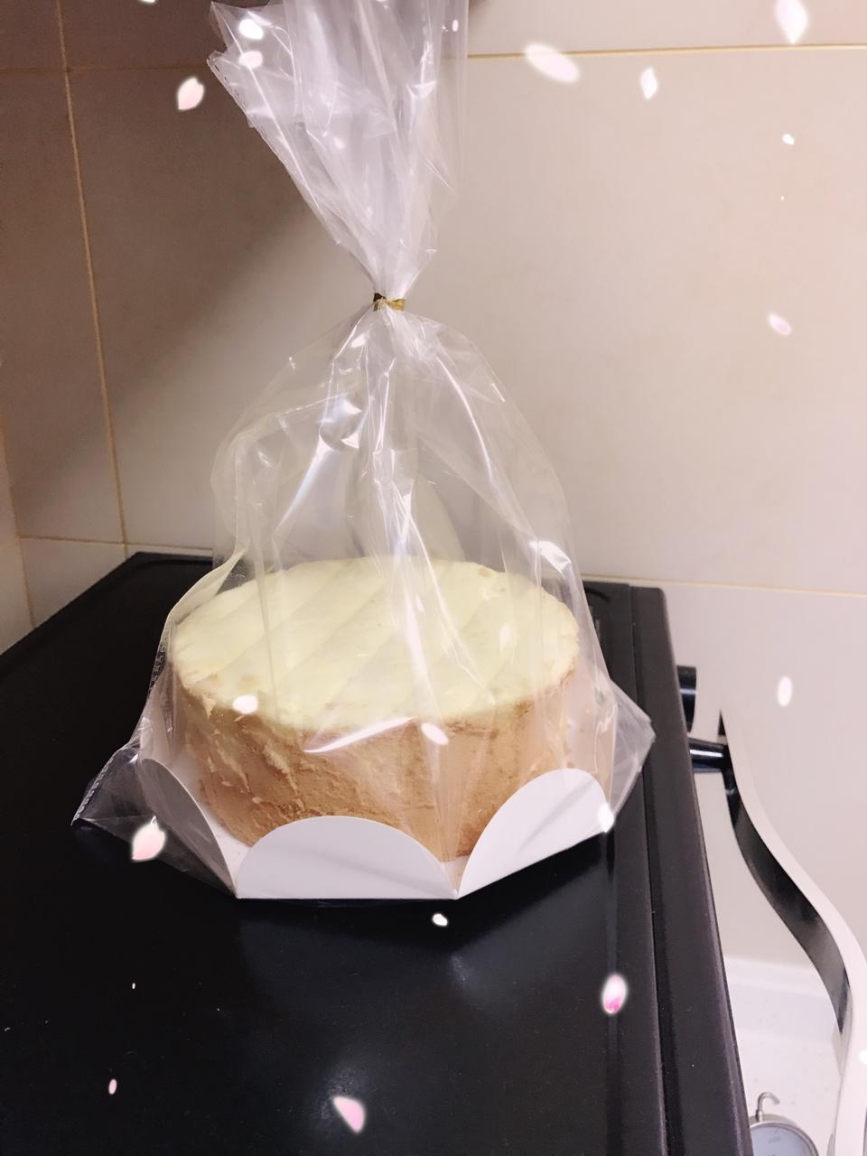 6寸原味戚风蛋糕