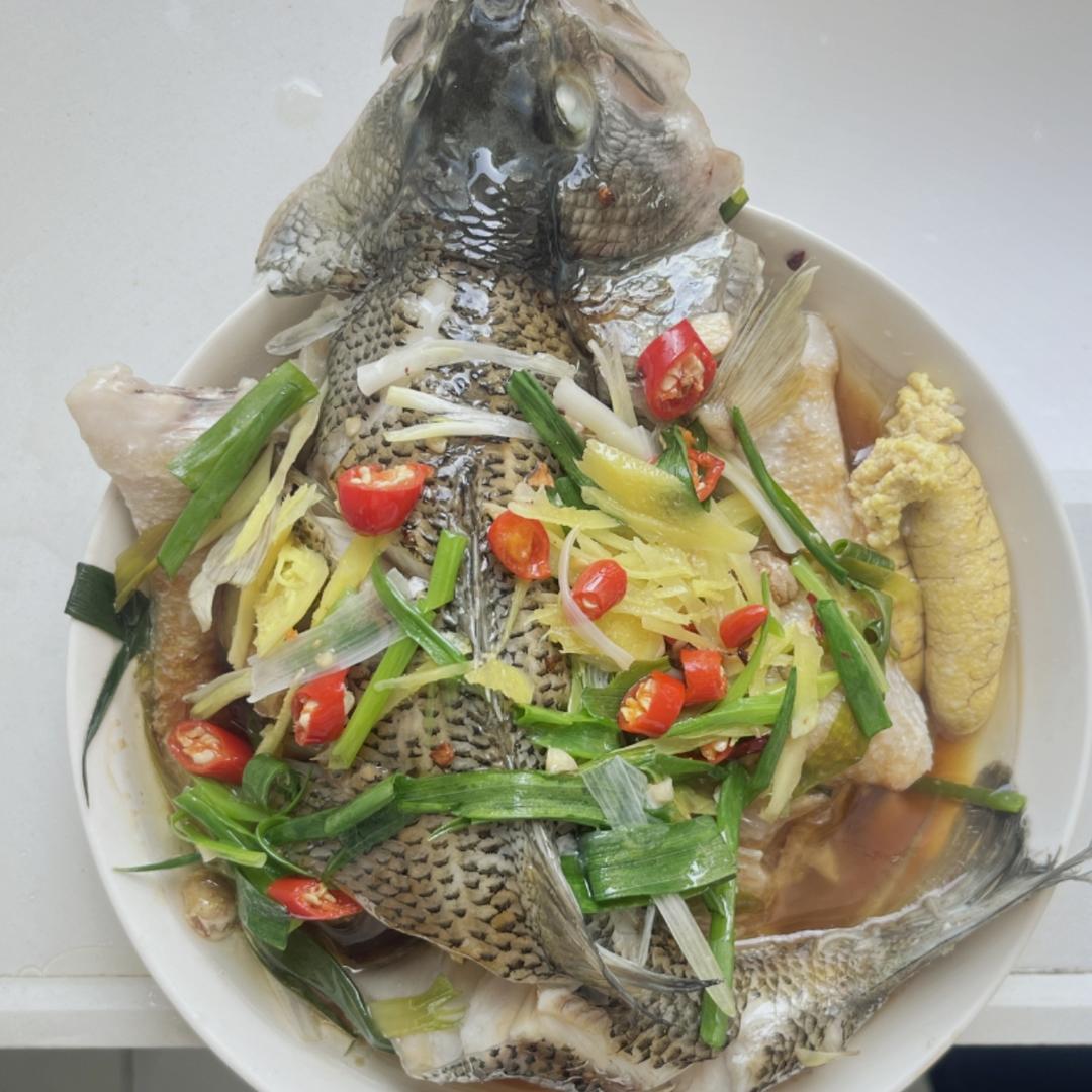 10分钟做 清蒸鲈鱼 （附切鱼图解）