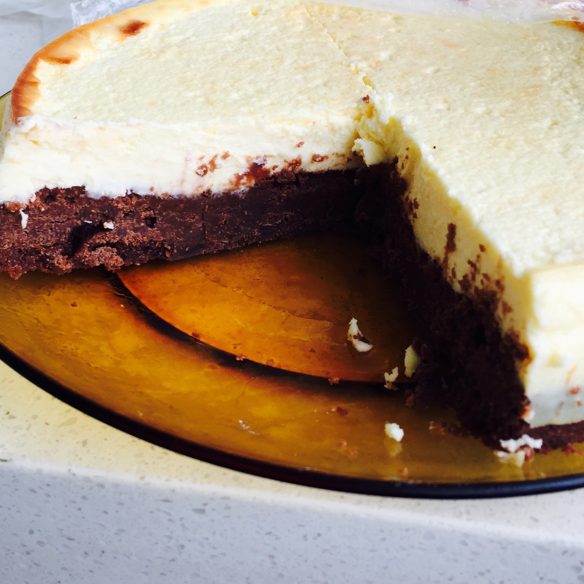 布朗尼芝士蛋糕