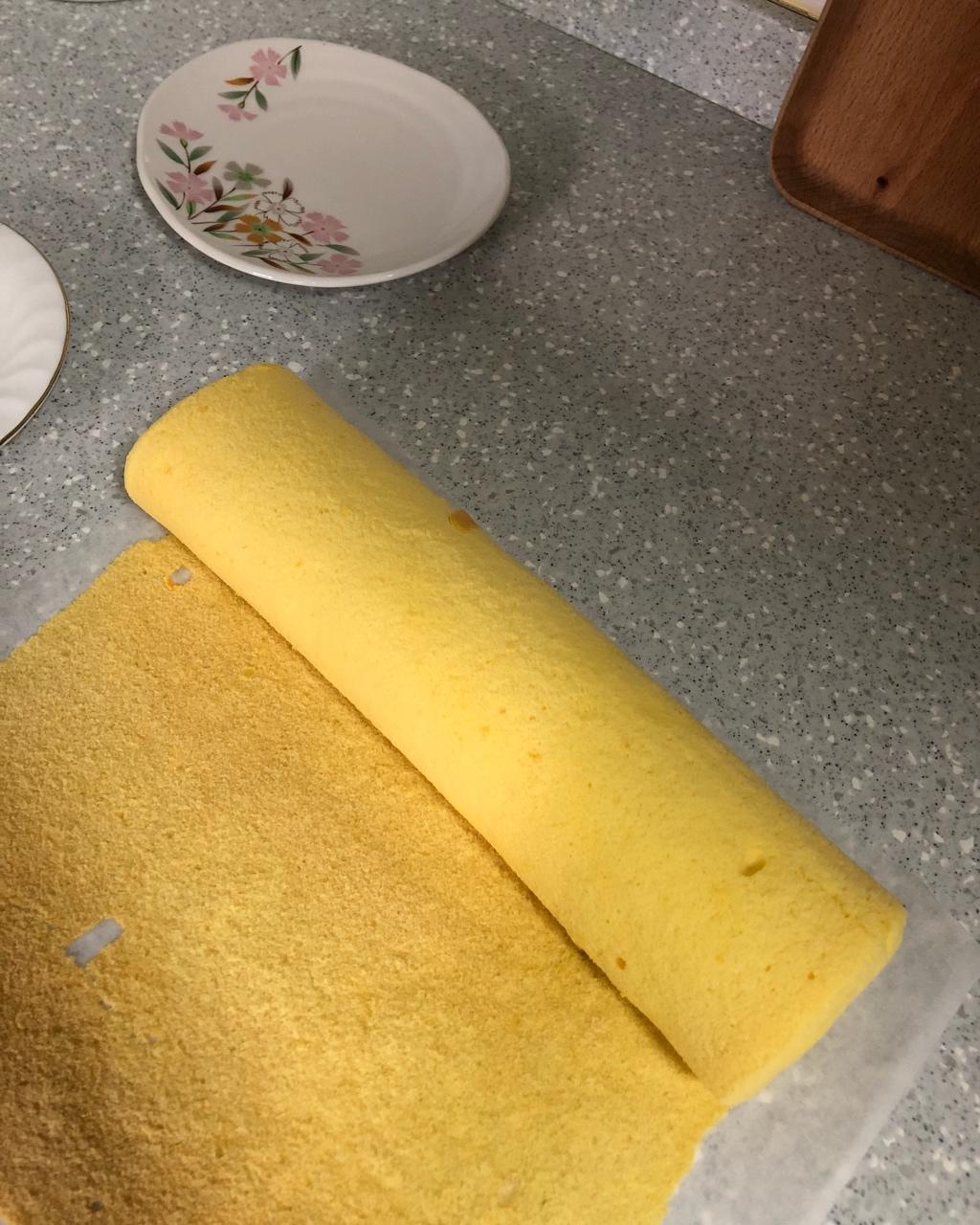原味蛋糕卷