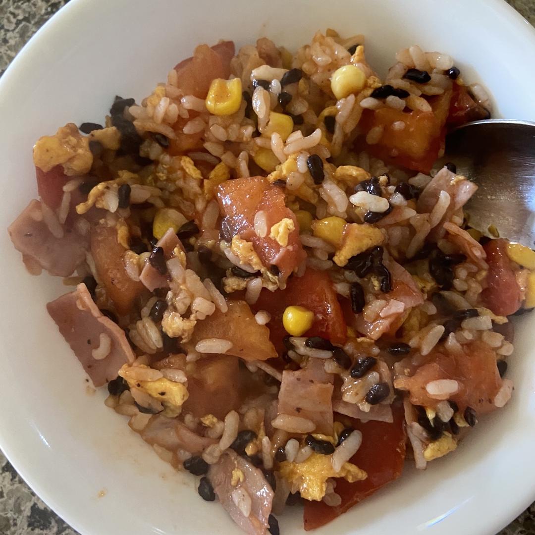 5分钟搞定超好吃的番茄🍅烩饭