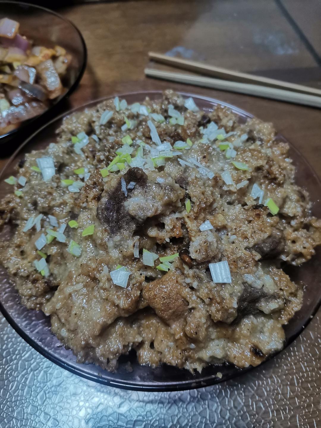 绝绝子！甩饭店几条街的粉蒸肉（粉蒸排骨）