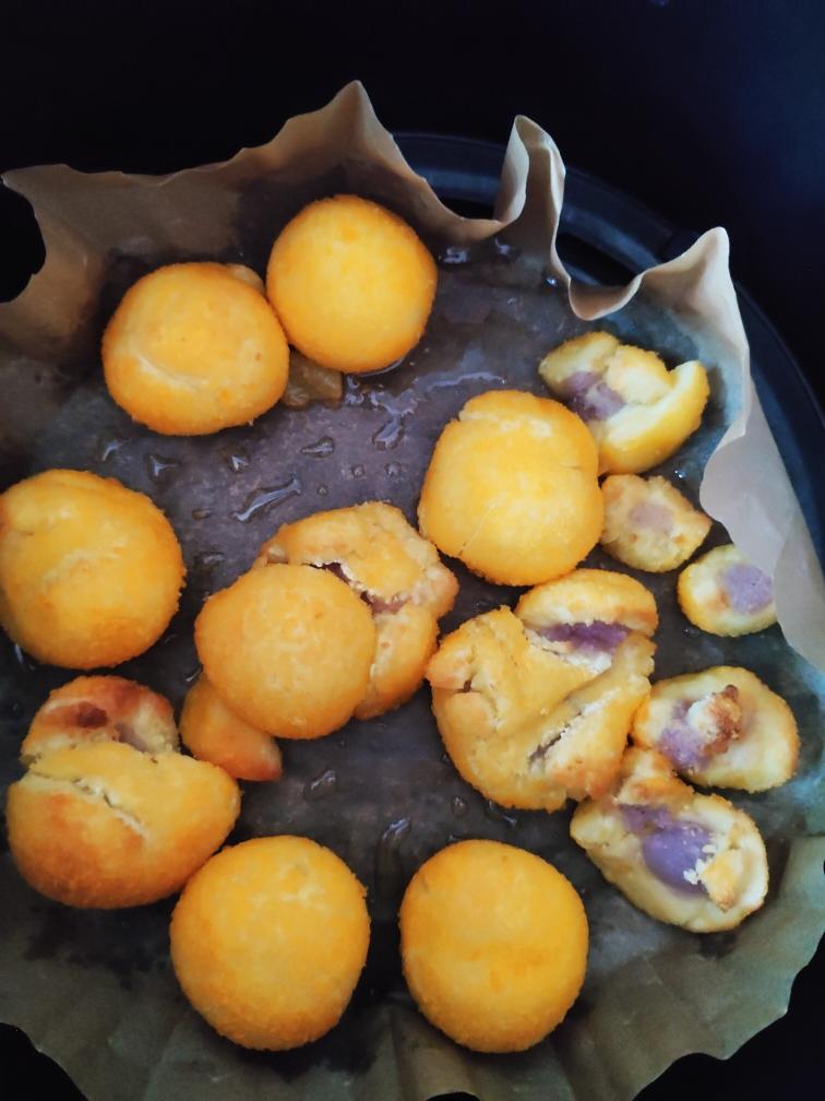 香芋地瓜丸子空气炸锅版