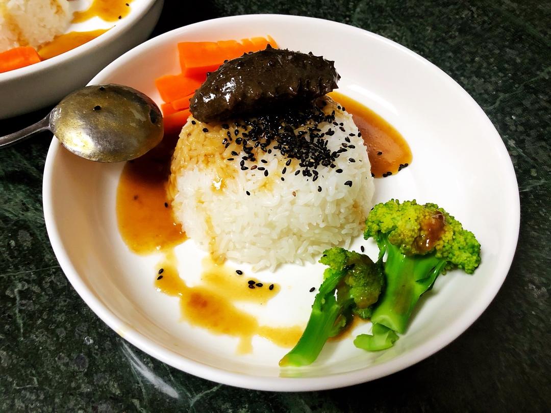 简单的海参捞饭