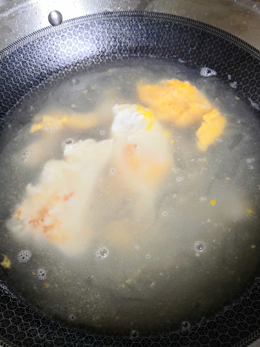 辣椒叶鸡蛋汤养生家庭简易超级好吃的做法 步骤3