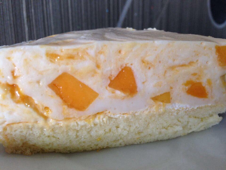 不用奶油奶酪做的芒果慕斯蛋糕的做法