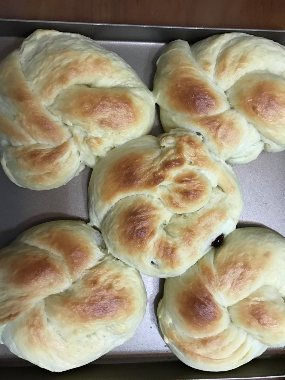 淡奶油老式面包