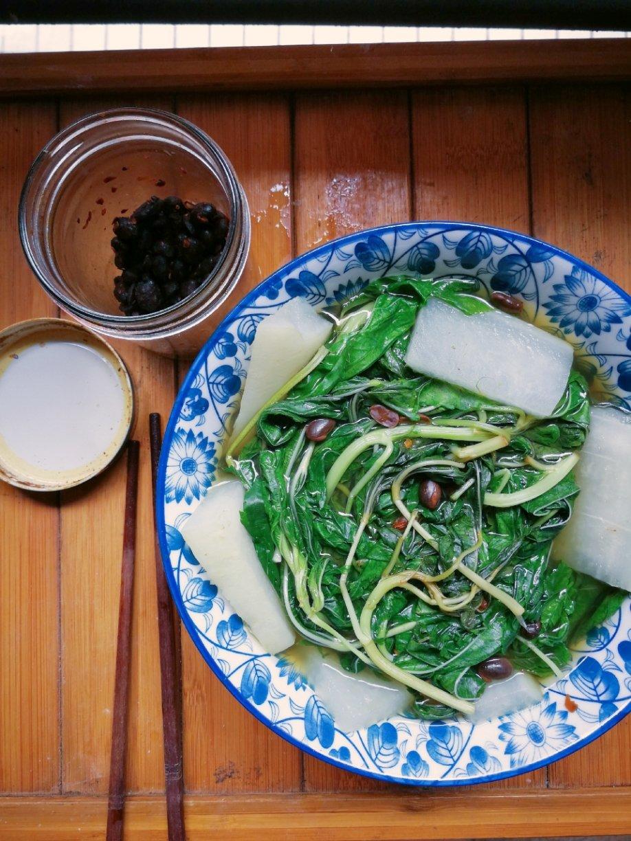 麻叶味增汤