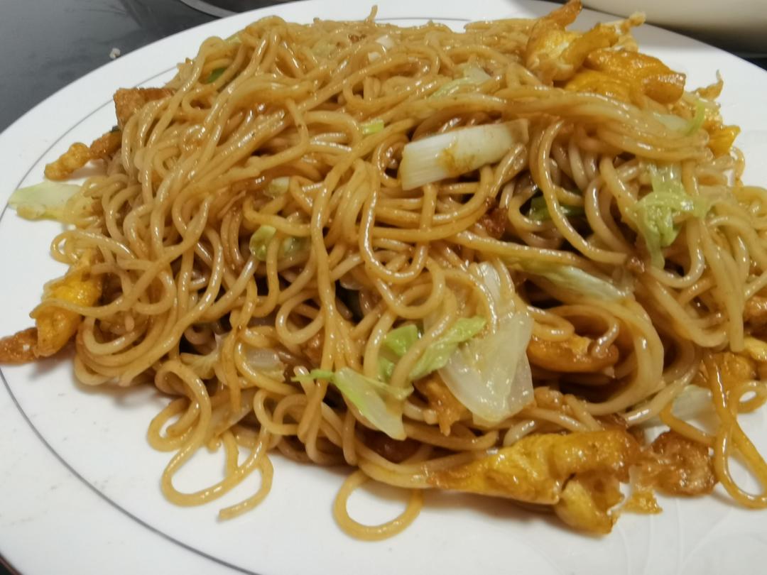 🍜最简单最好吃的家常炒面