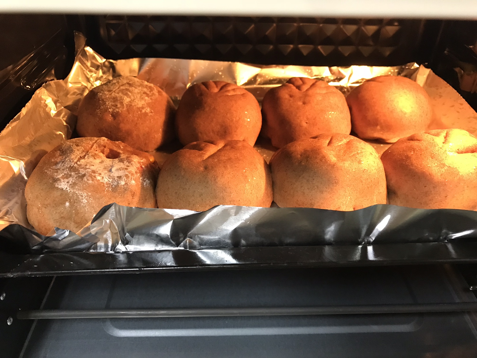 黑全麦夹心面包的做法 步骤10