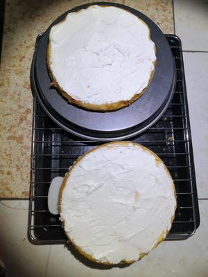 8寸 生日蛋糕/水果奶油酸奶蛋糕的做法 步骤16