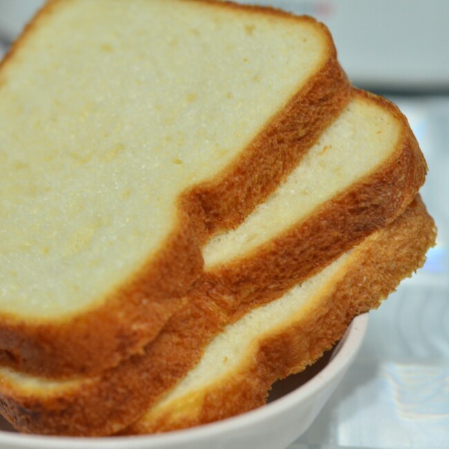 面包机版松软甜面包白吐司