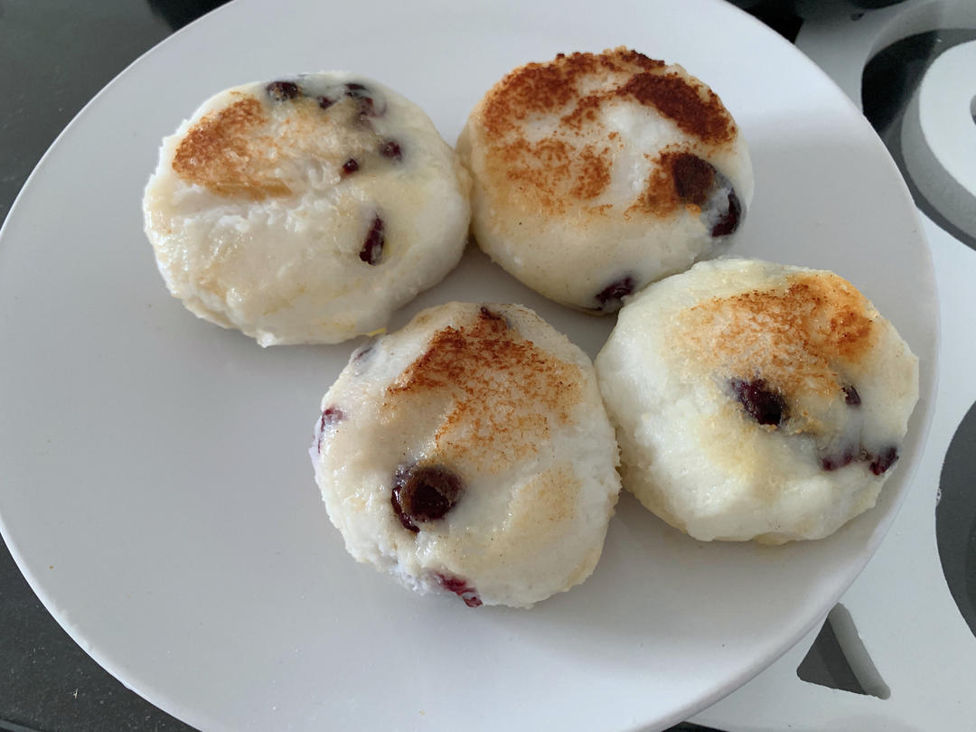 蔓越莓山药糯米饼（超简单）