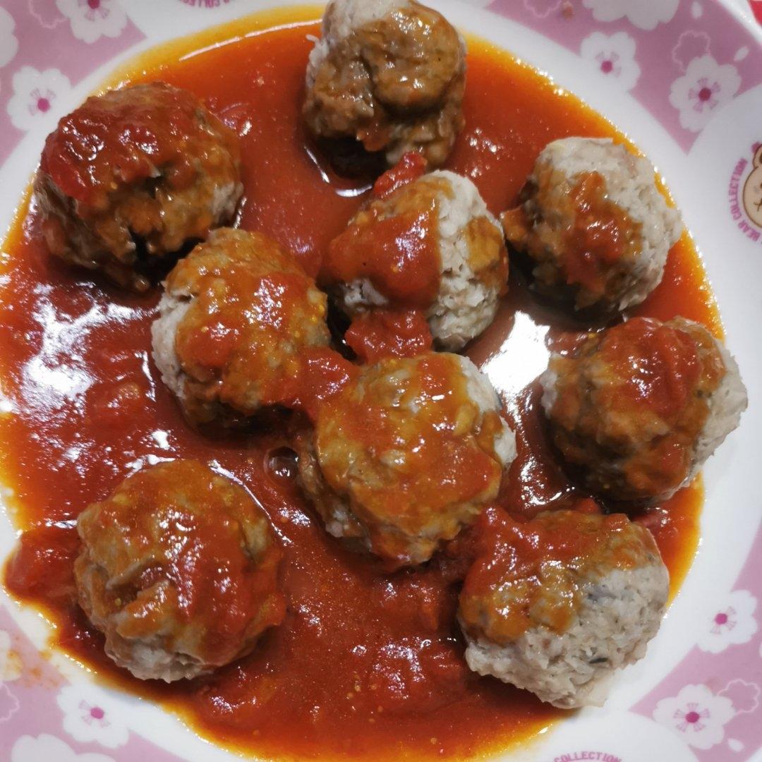 清蒸藕丁肉丸子