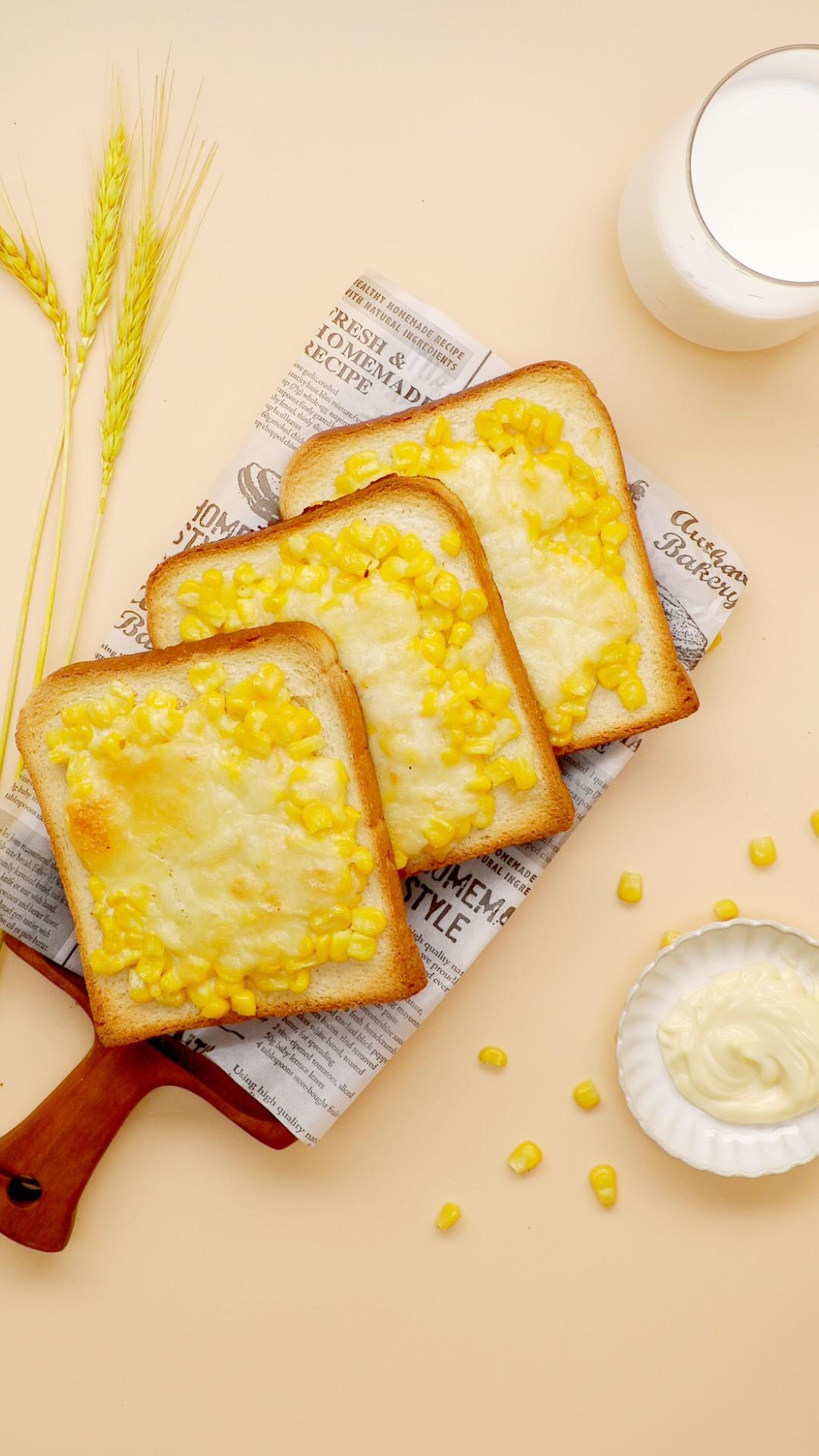 吐司玉米沙拉的做法