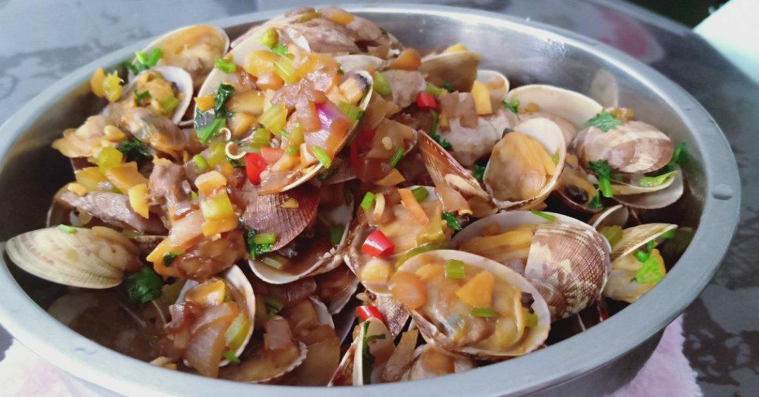 夏季开胃浇汁花甲