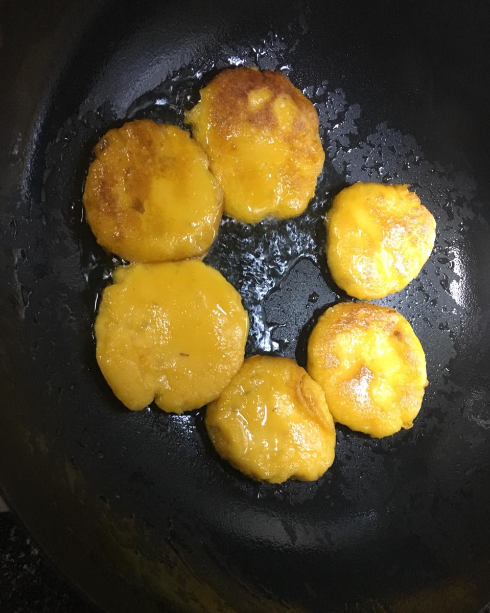 糯米红薯饼