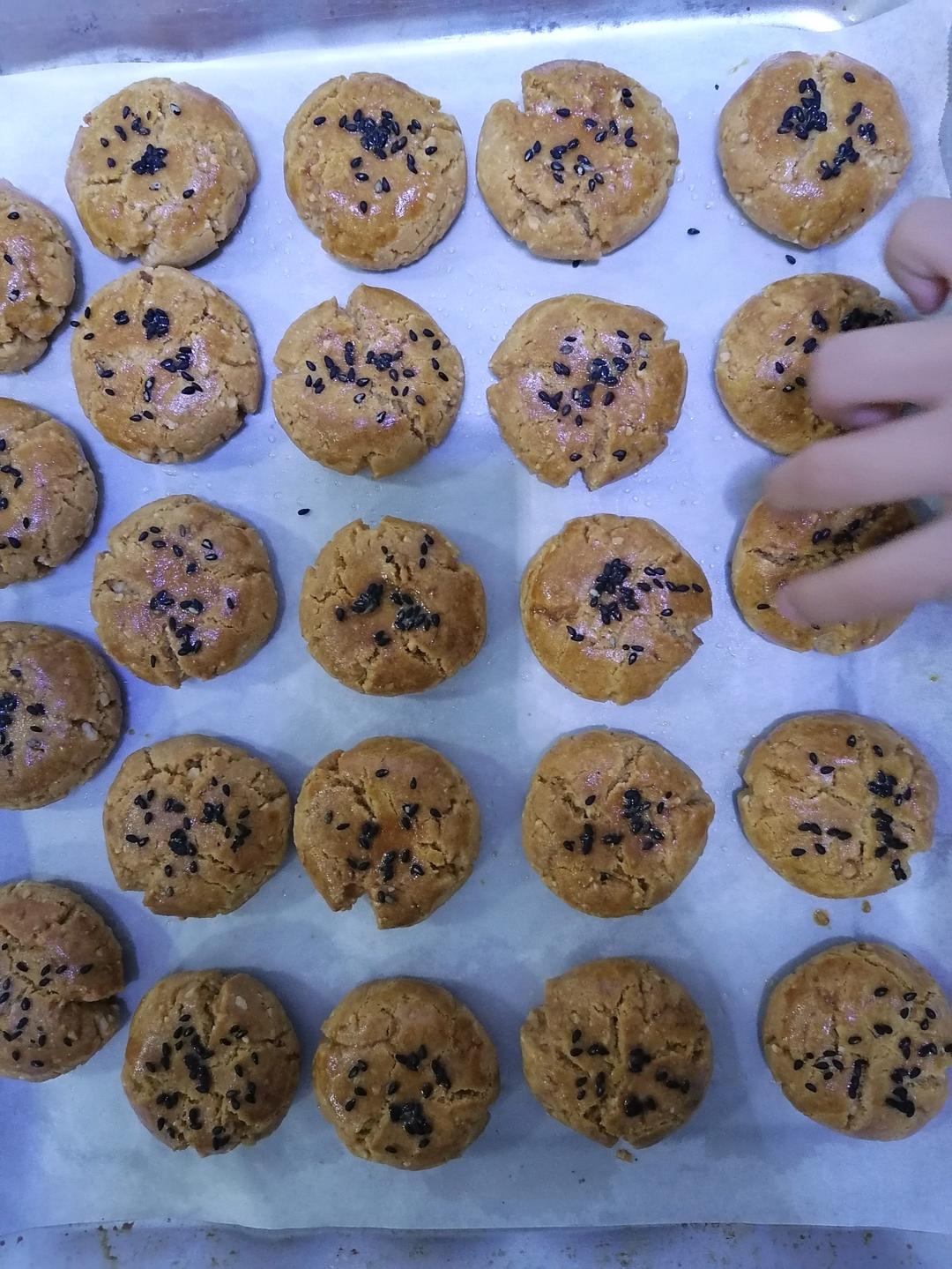 吃了就停不下来的～腰果桃酥