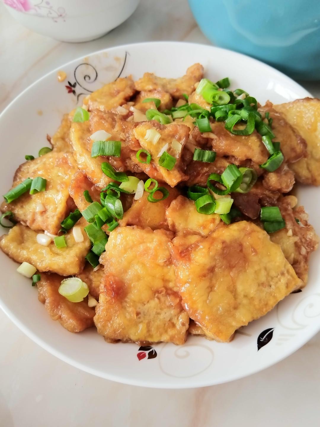 爆汁香煎豆腐