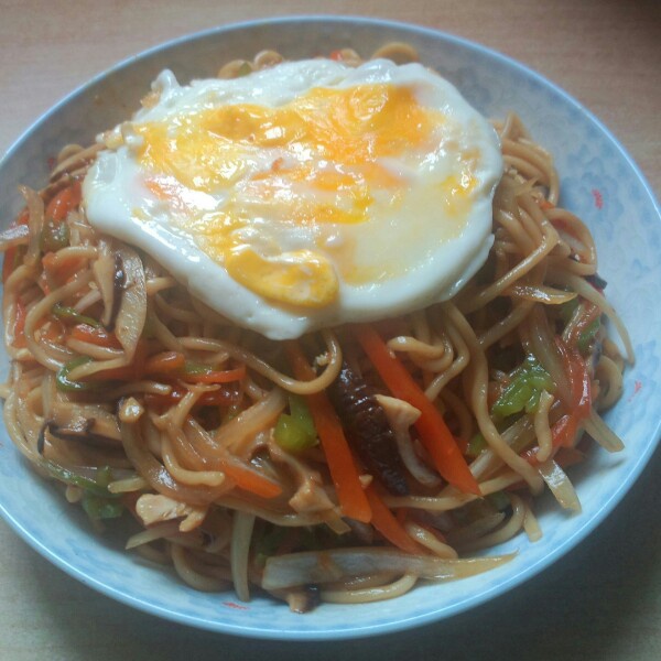 蔬菜炒面