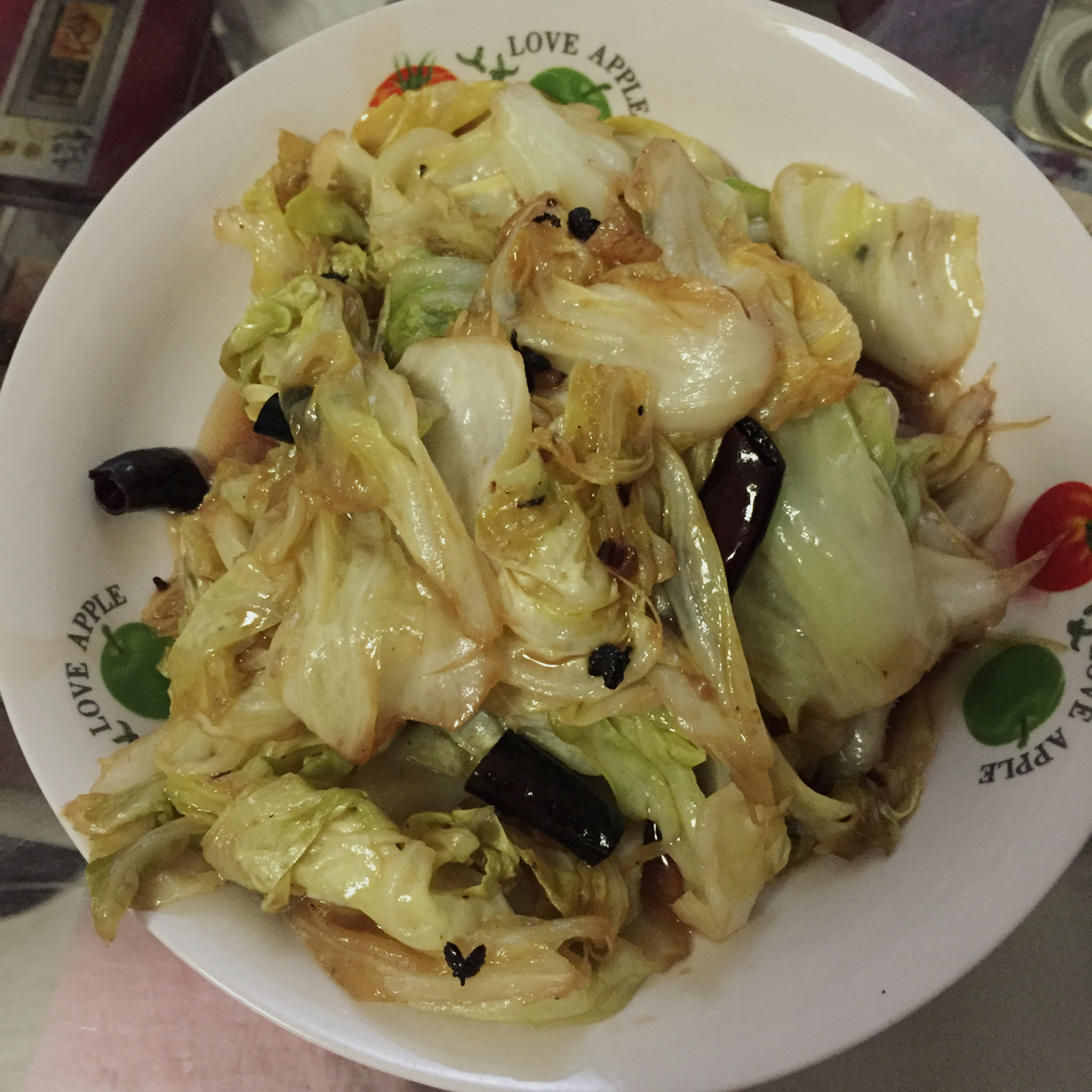 炝炒包心菜